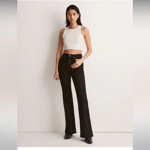 Madewell Perfect Vintage Flare Jean - Black